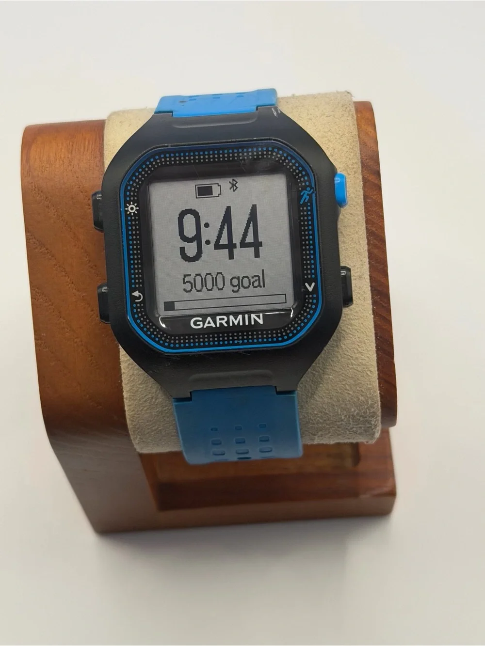 Garmin Forerunner 25 Large, Tested, Charger Included, Blue & Black, Smart Watch